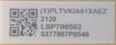 FUENTE DE PODER PARA TV INSIGNIA / NUMERO DE PARTE PLTVKIA01XAEZ / 715GA866-P01-000-003S / 715GA866-P02-000-003S / VKIA01XAEZ / PANEL TPT700WR-U2T01.D REV:S02P / MODELO NS-70F501NA22 - Imagen 4